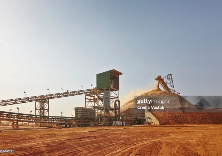 Gold mine in Burkina Faso.